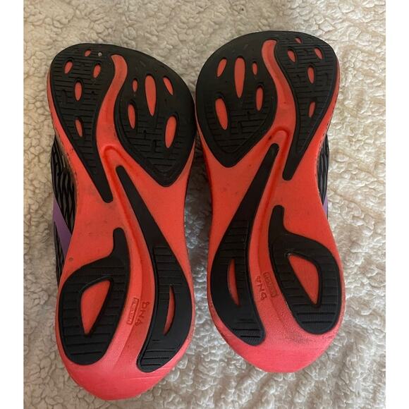 Brooks Hyperion Max Women’s 10 Black/Purple/Red Fiesta Road Running 1203771B089 - Picture 8 of 9